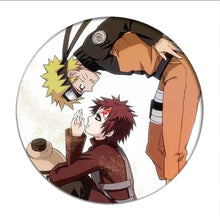 Load image into Gallery viewer, 1pcs Naruto Cosplay Badge Uchiha Sasuke Itachi Brooch Pin Hatake Kakash Cute Collection Badge for Backpack Clothes