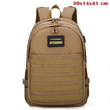 Load image into Gallery viewer, Backpack Game Playerunknown's Battlegrounds PUBG Cosplay Level 3 Instructor Backpack Outdoor Multi-functional Large Capacity